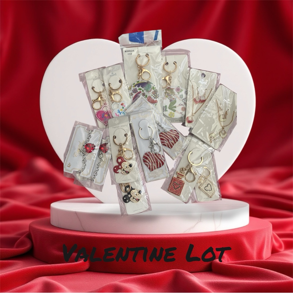 Valentine Keychain Lot